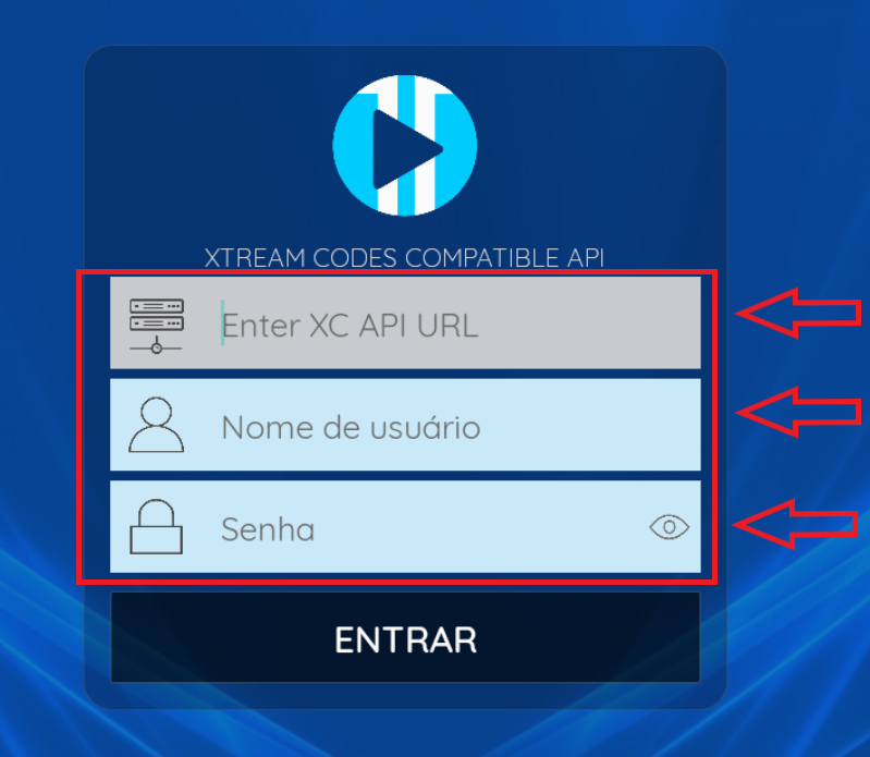 Abra o aplicativo até chegar nessa tela onde pede os dados